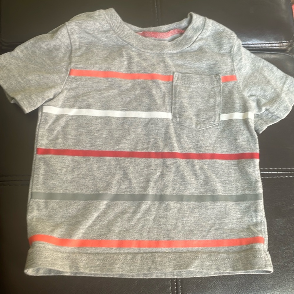 5 for $20! Circo Grey short sleeve shirt 12 month baby toddler